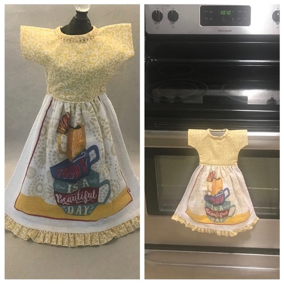 Coffee Oven Dress Towel - Picture 1 of 1